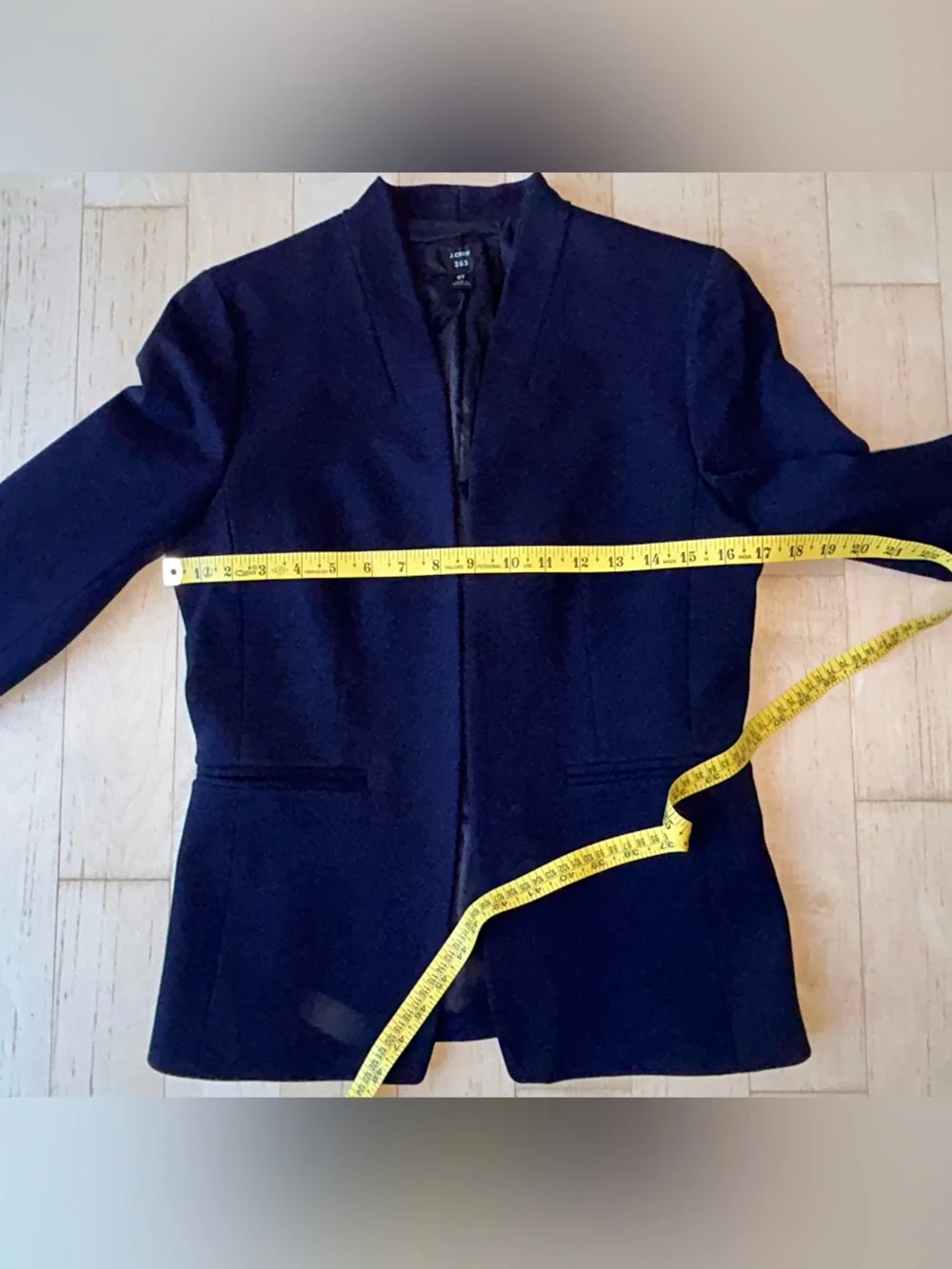 J. Crew Women’s Tall Going Out Blazer in Stretch Twill Navy Size 6 Tall H2791